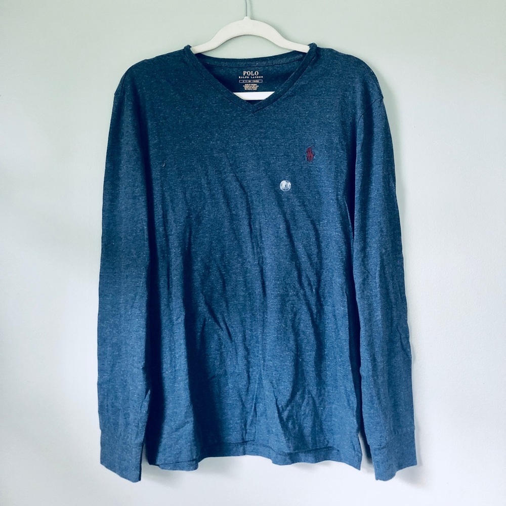 Polo Men’s Long sleeve V-Neck